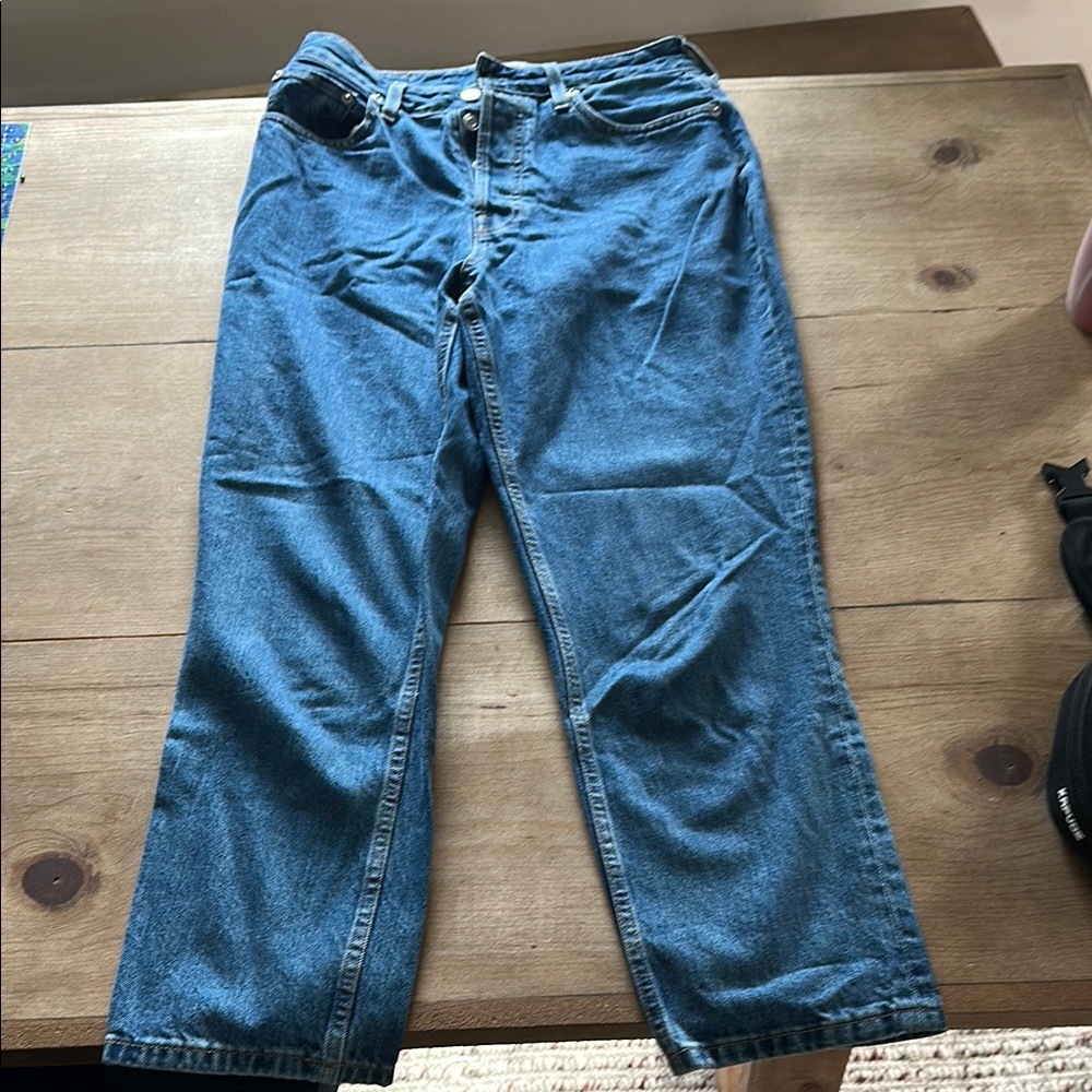 Everlane Curvy 90s Cheeky Straight Jeans. Size 29A